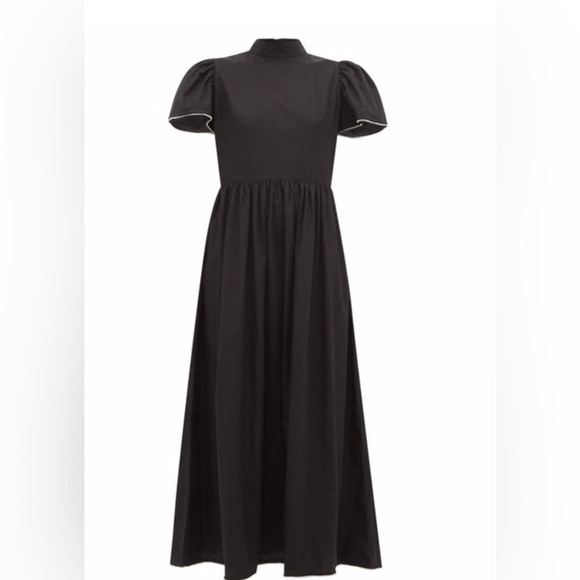 RHODE Dresses & Skirts - RHODE RESORT HEIDI Midi Black Dress with crystals size 2